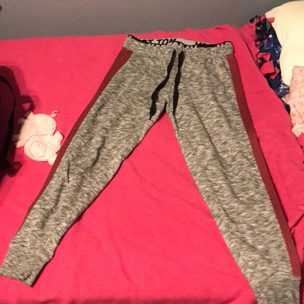 Gray joggers